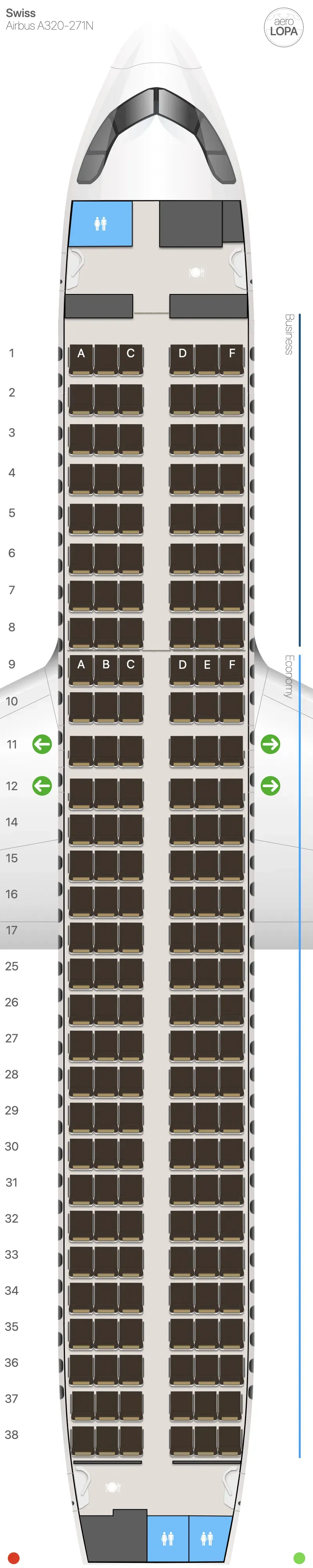 lx-32n seat map