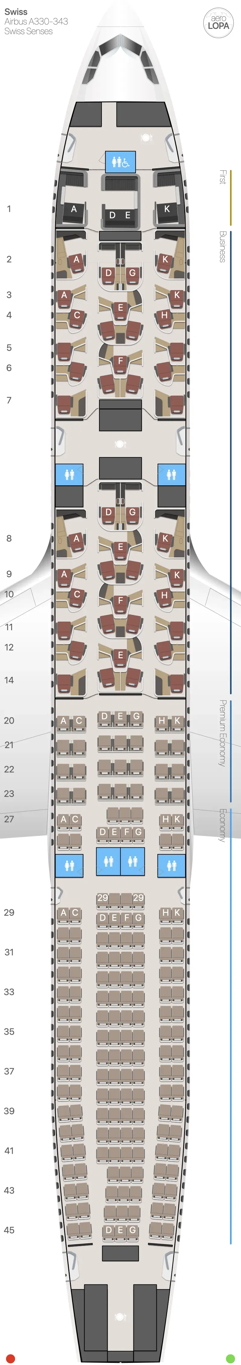 lx-333-2 seat map