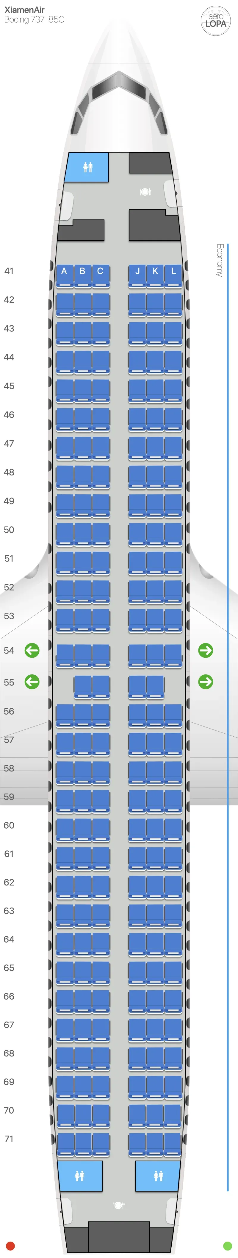 mf-738-2 seat map