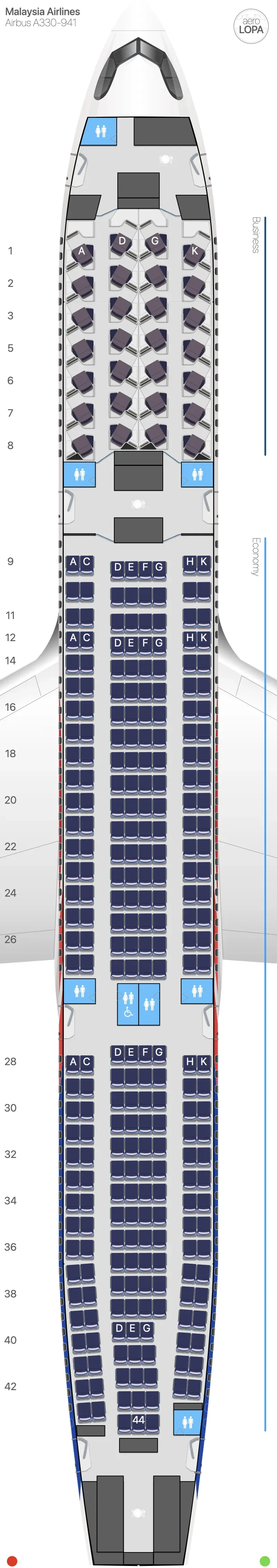 mh-339 seat map