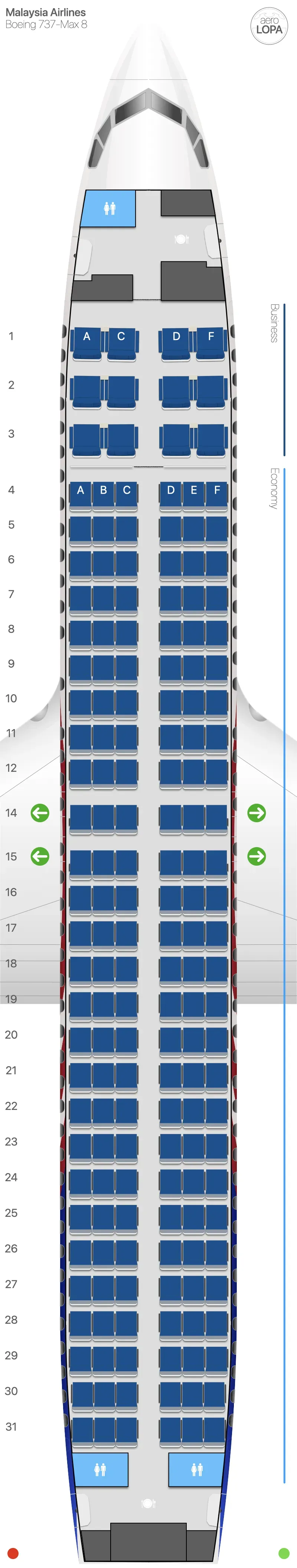 mh-7m8 seat map
