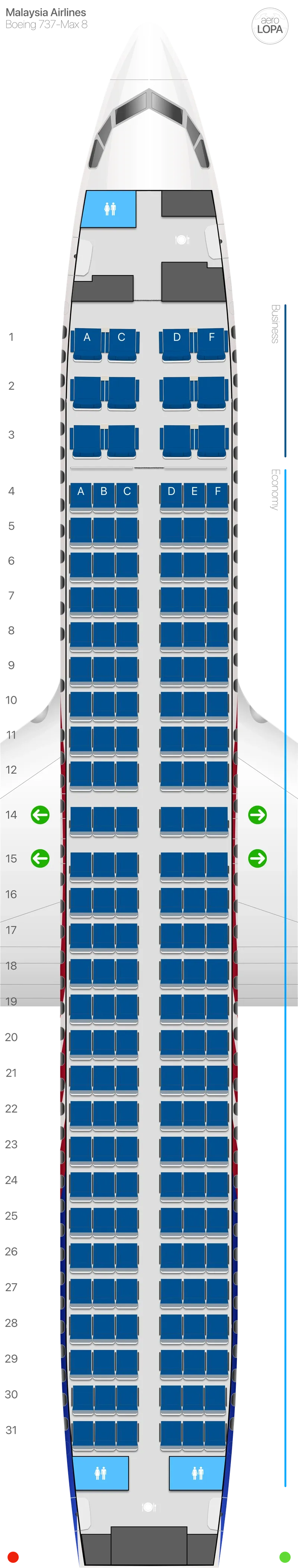 mh-7m8 seat map