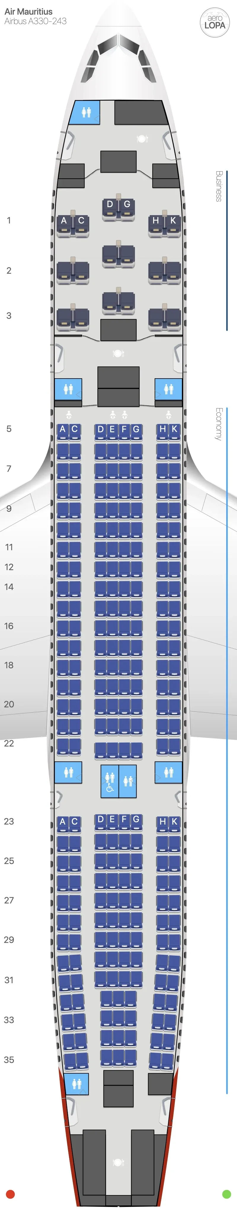 mk-332 seat map