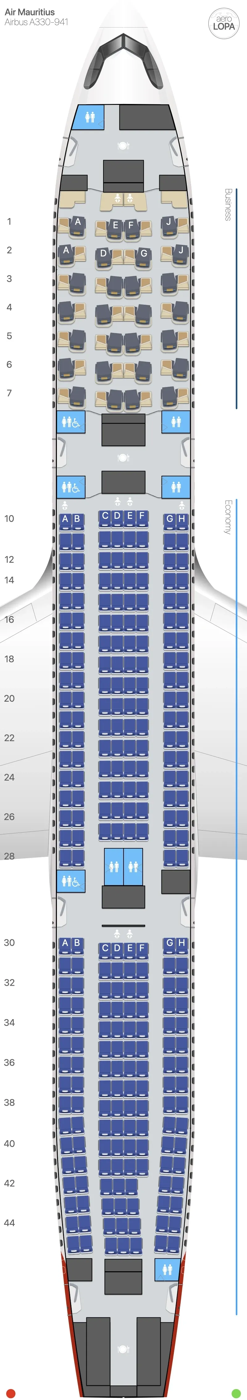 mk-339 seat map