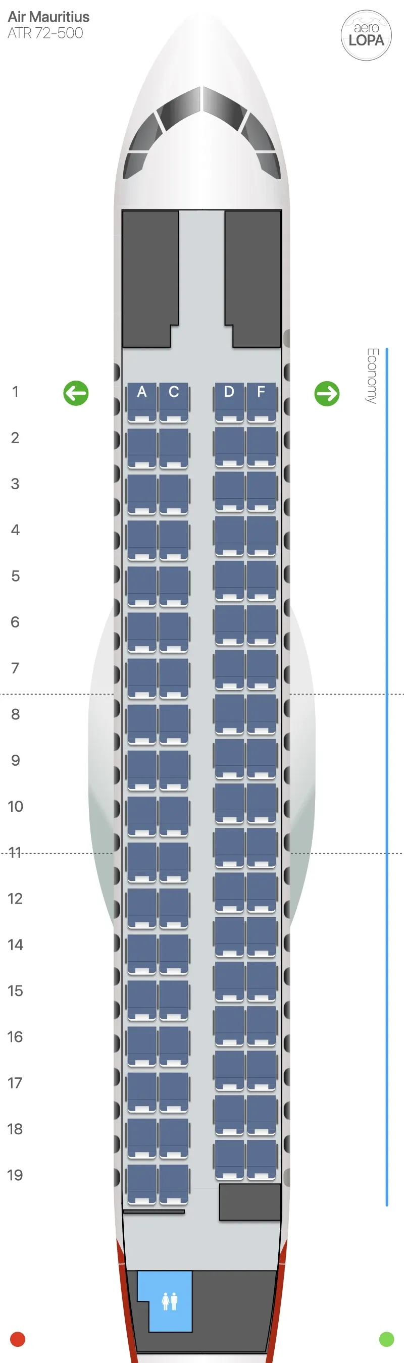 mk-at5 seat map