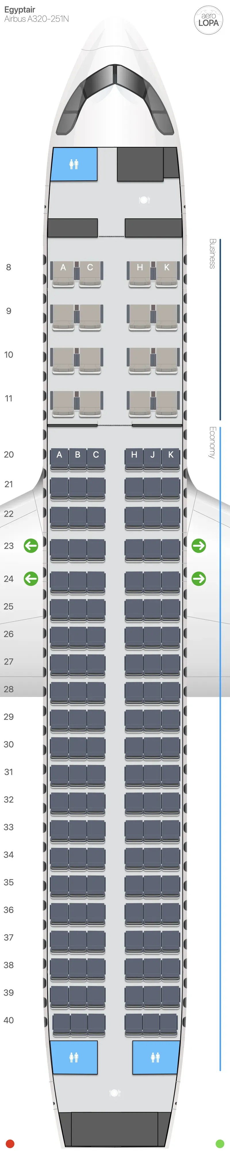 ms-32n seat map