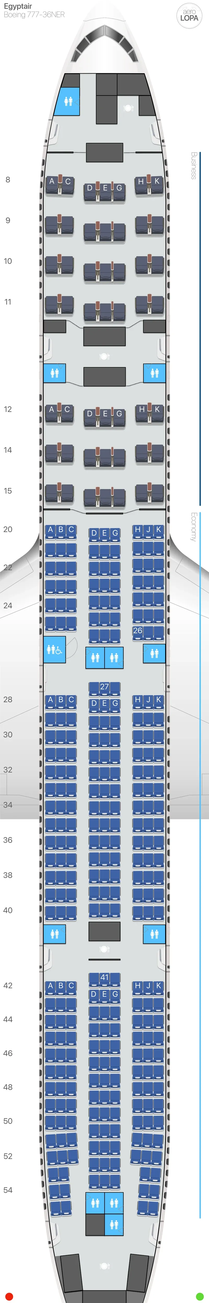 ms-77w seat map