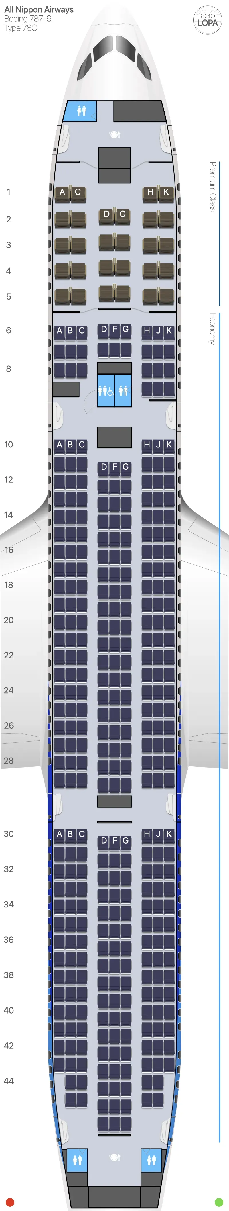nh-78g seat map