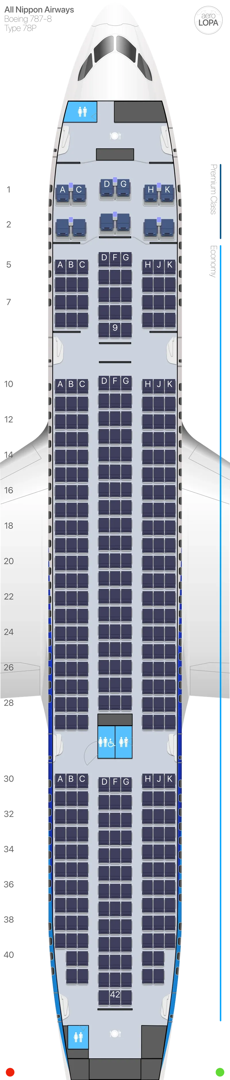 nh-78p seat map