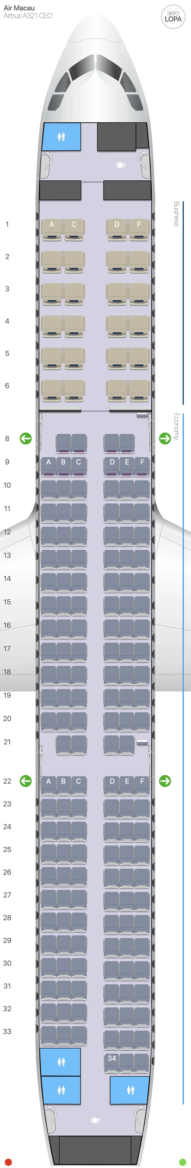 nx-321-1 seat map