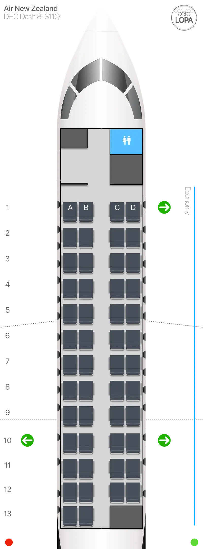 nz-dh3 seat map