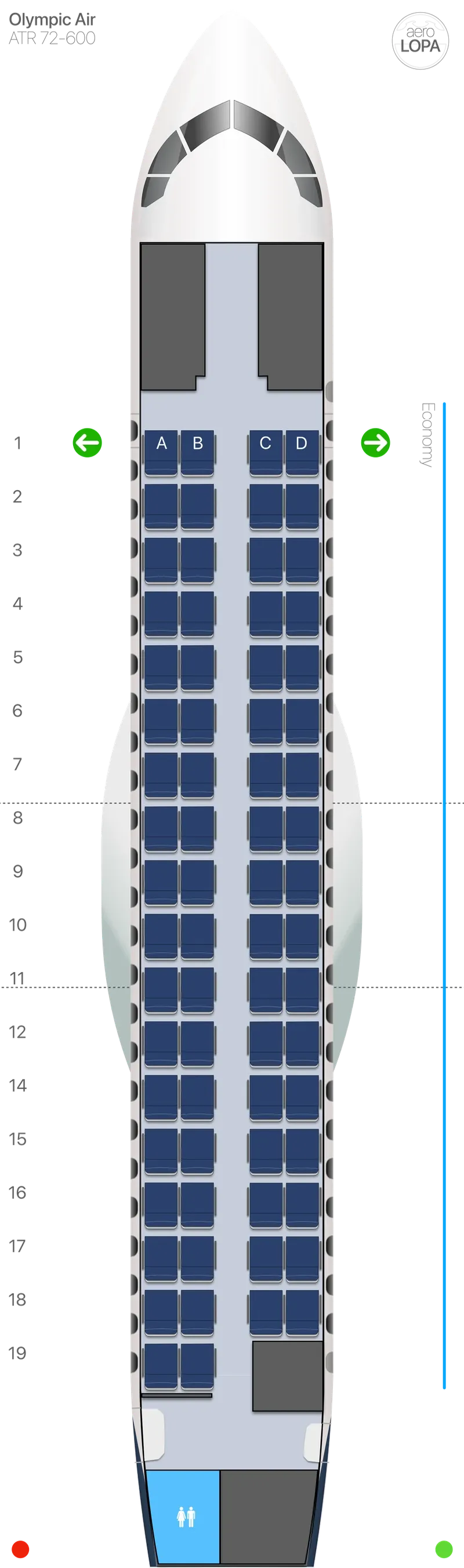 oa-at7 seat map
