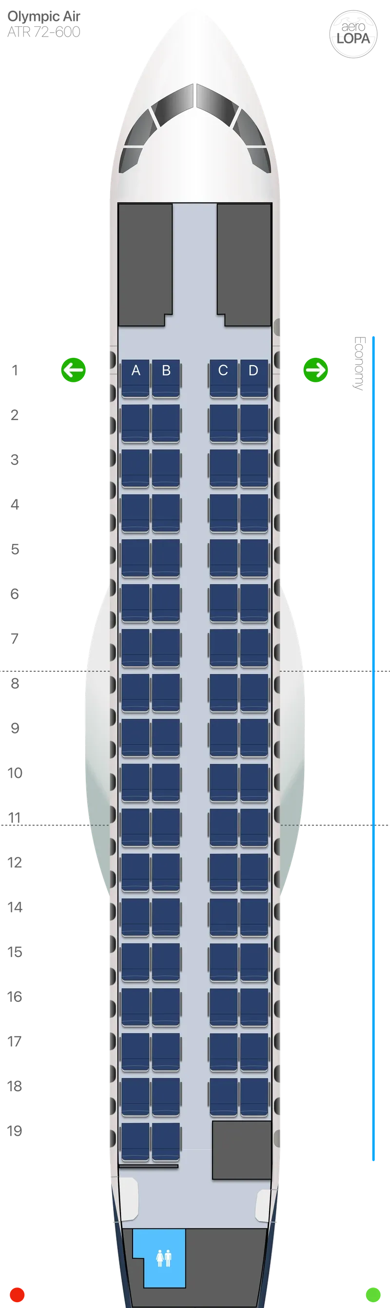 oa-at7 seat map