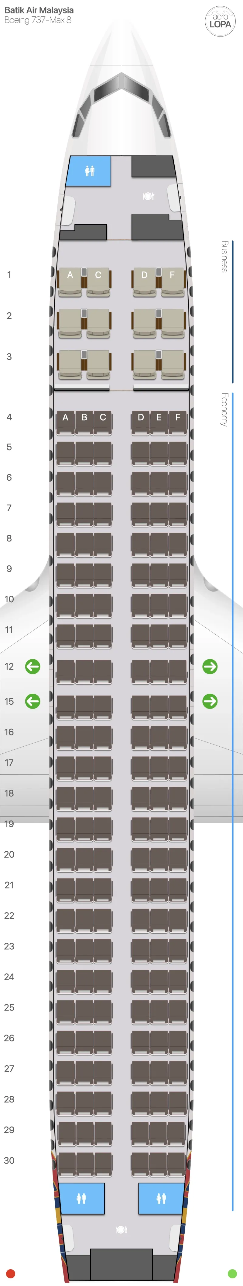 od-7m8-1 seat map