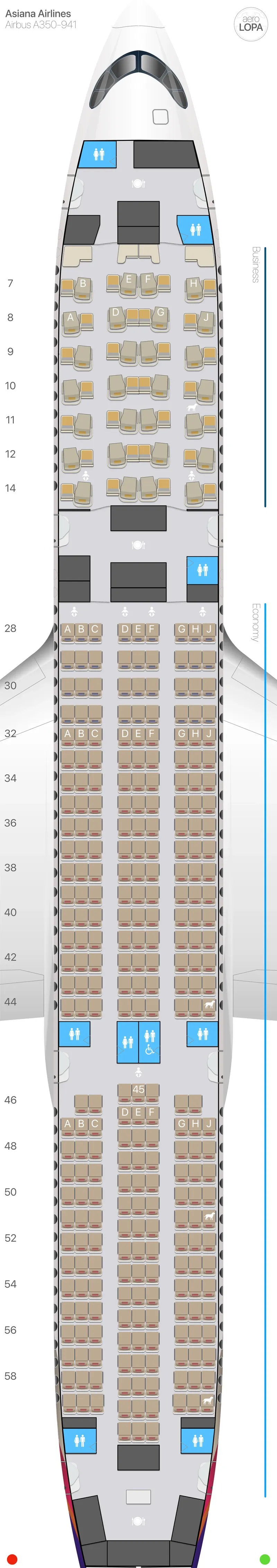 oz-359 seat map