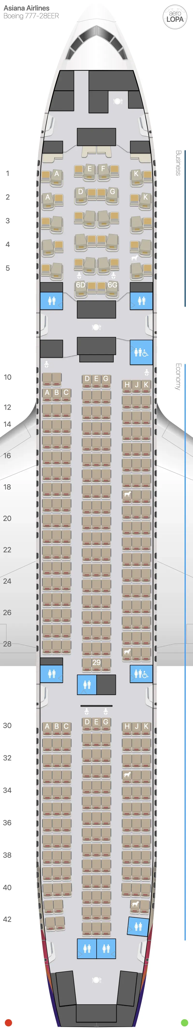 oz-772-1 seat map
