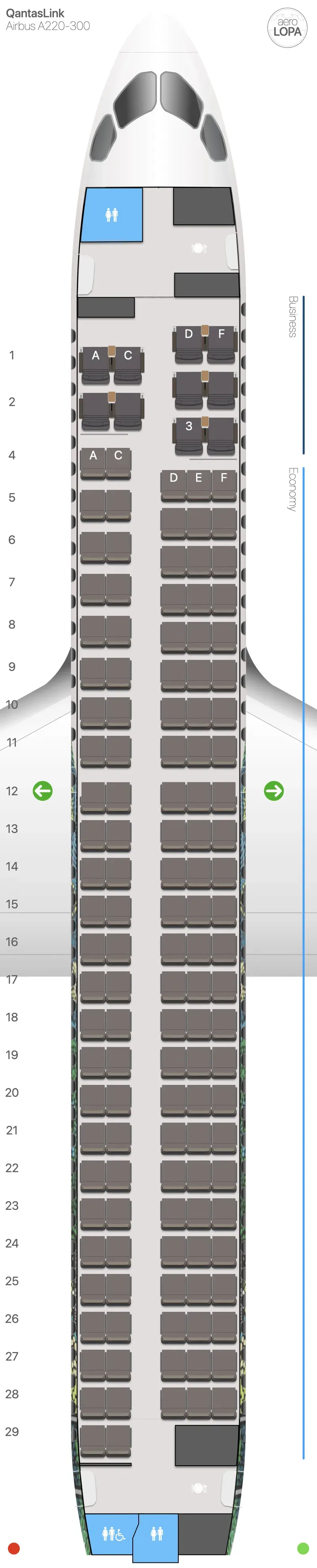 qf-223 seat map