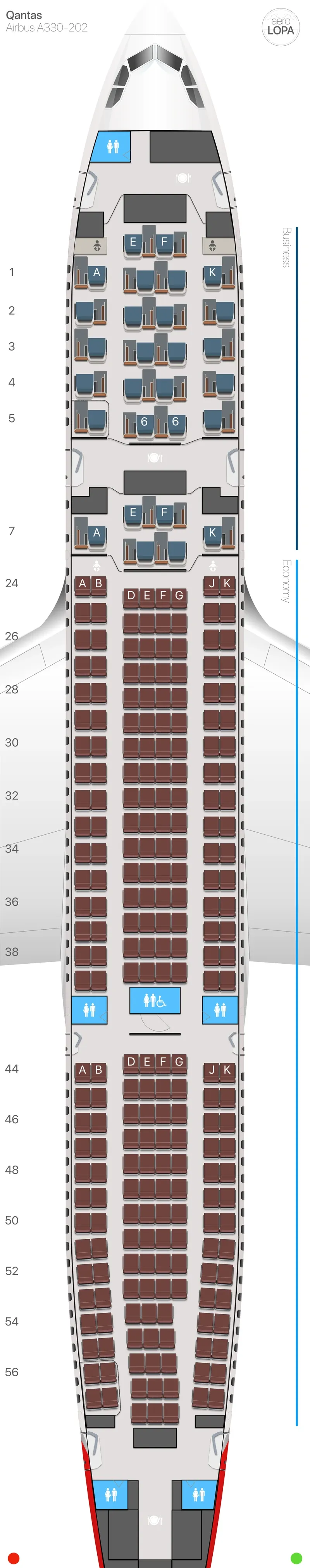 qf-332-3 seat map
