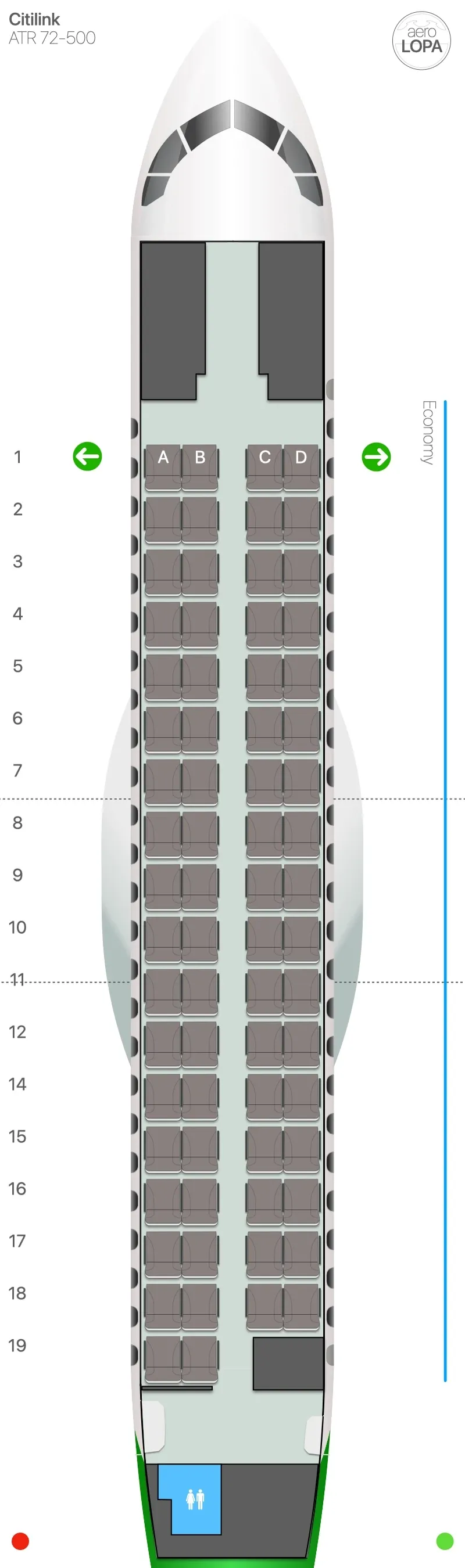 qg-at6 seat map