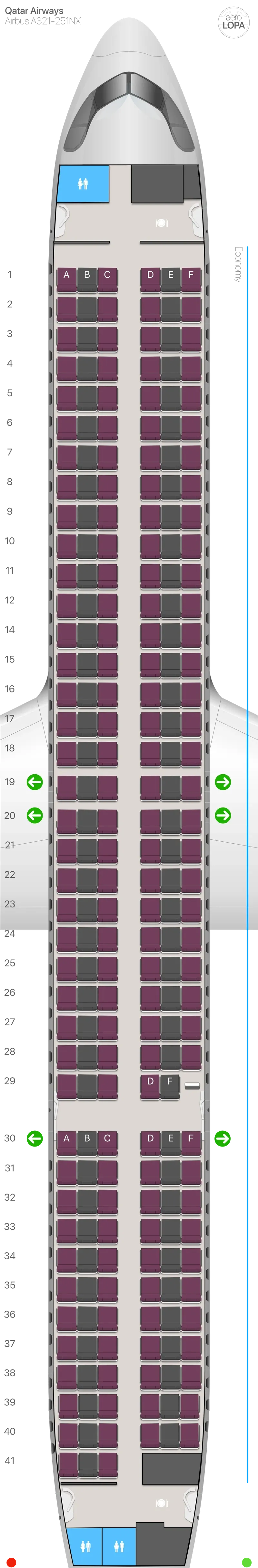 qr-32q-1 seat map