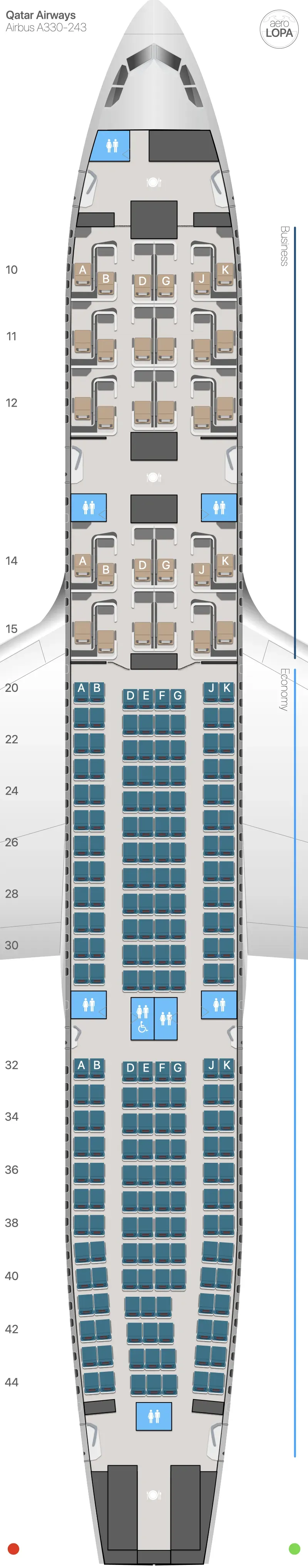 qr-332-2 seat map