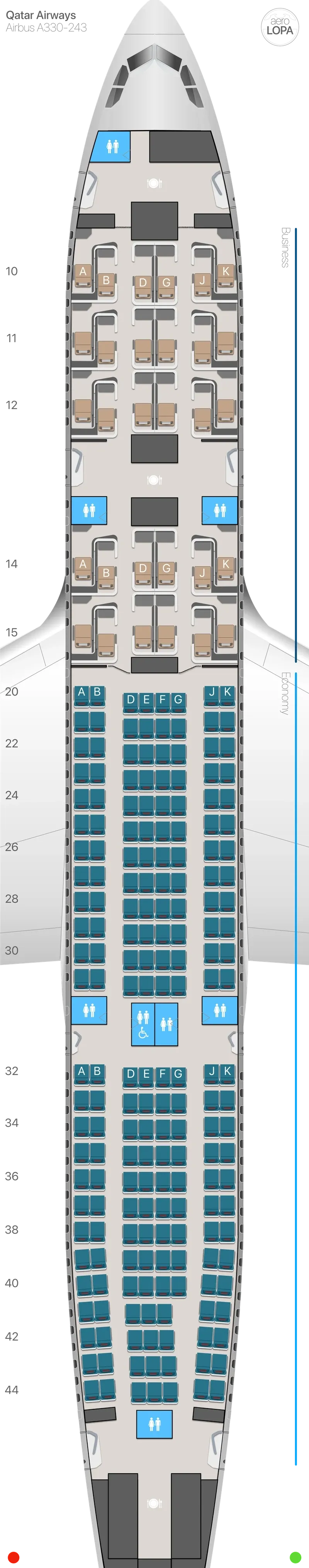 qr-332-2 seat map