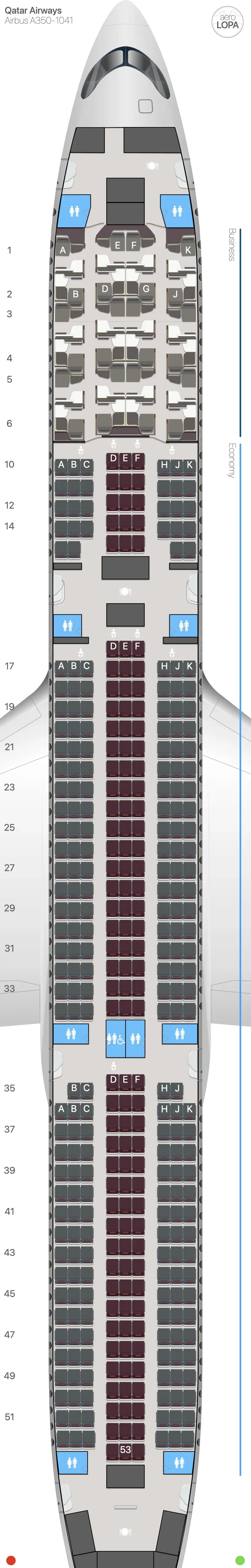qr-351-2 seat map
