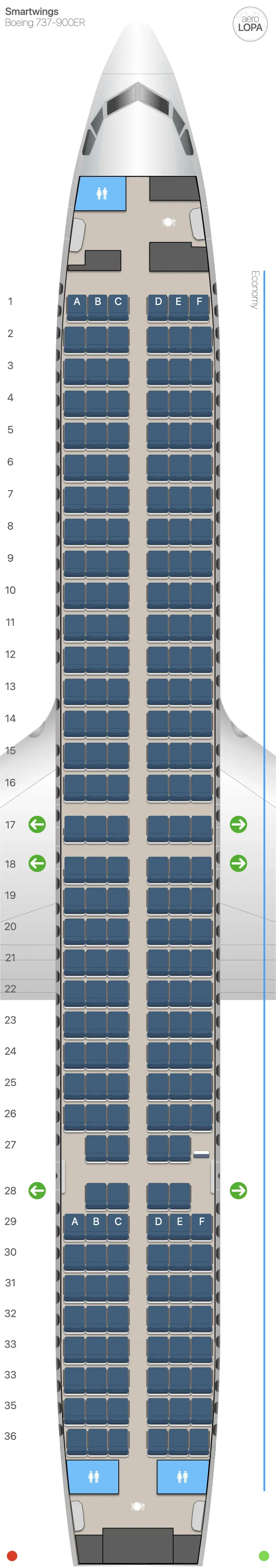qs-739 seat map
