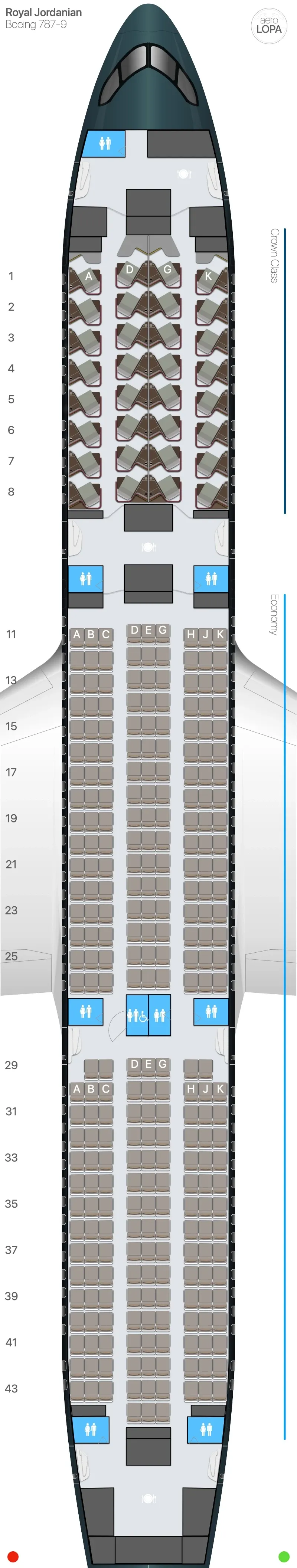 rj-789 seat map