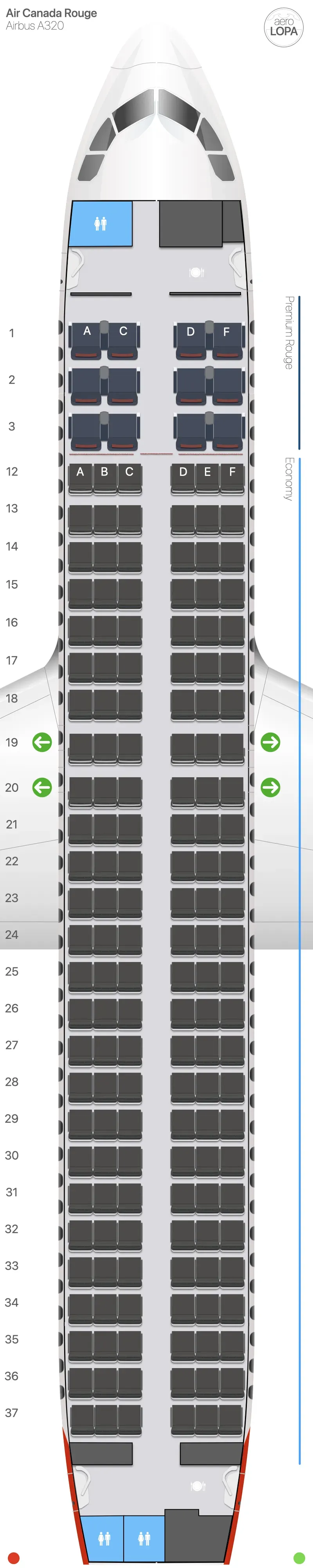 rv-320 seat map