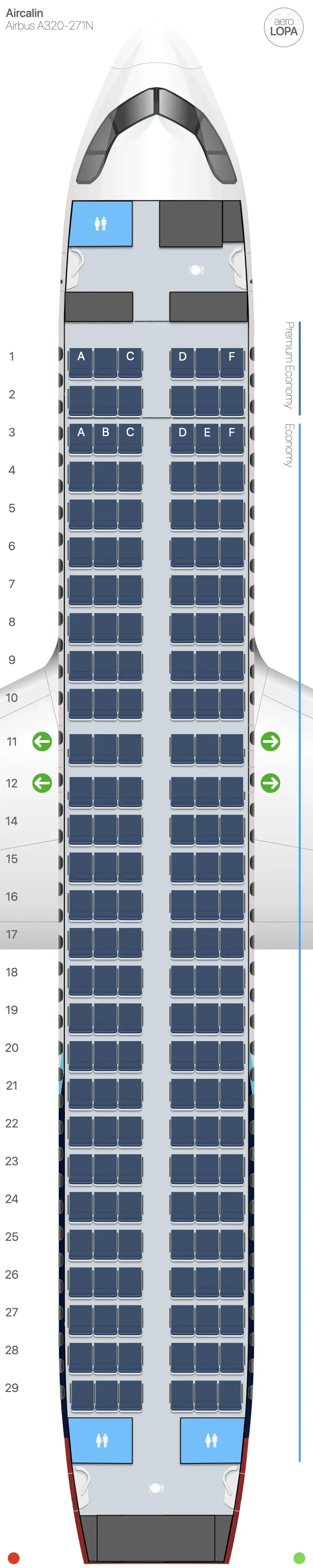 sb-32n seat map