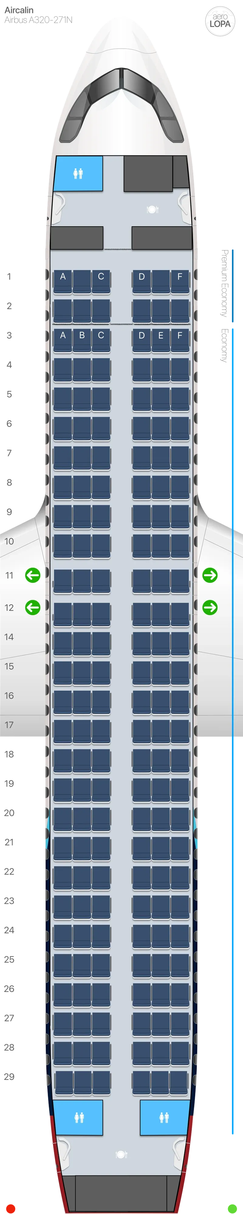 sb-32n seat map