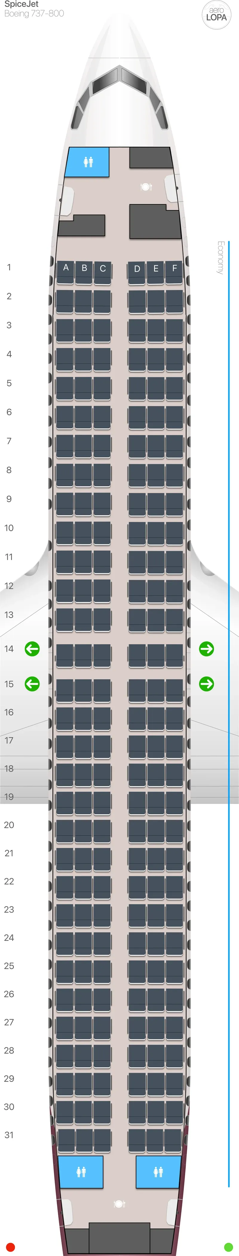 sg-738-2 seat map