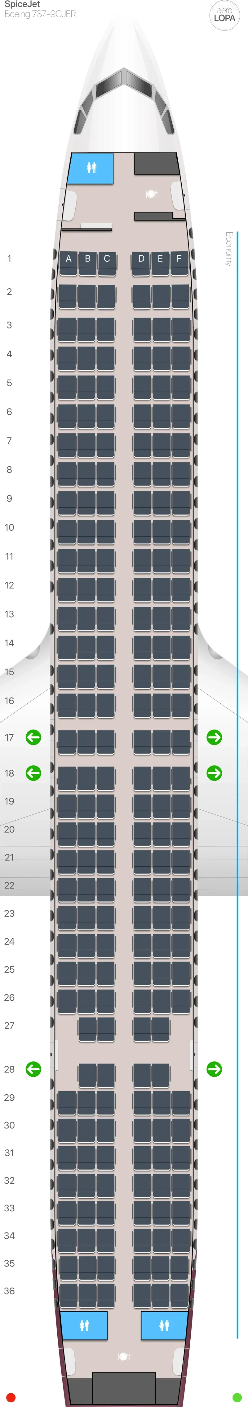 sg-739 seat map