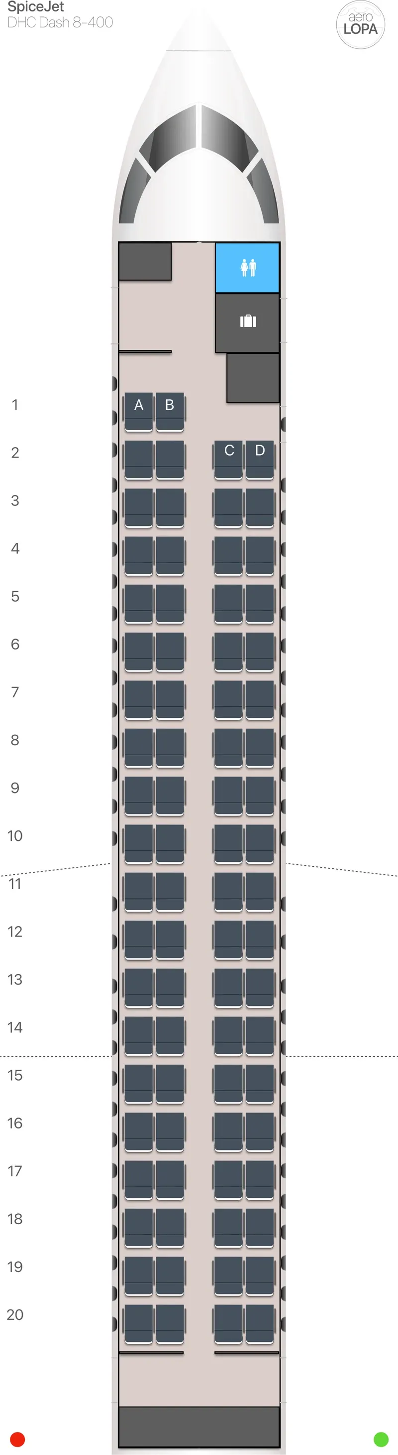 sg-dh4-1 seat map