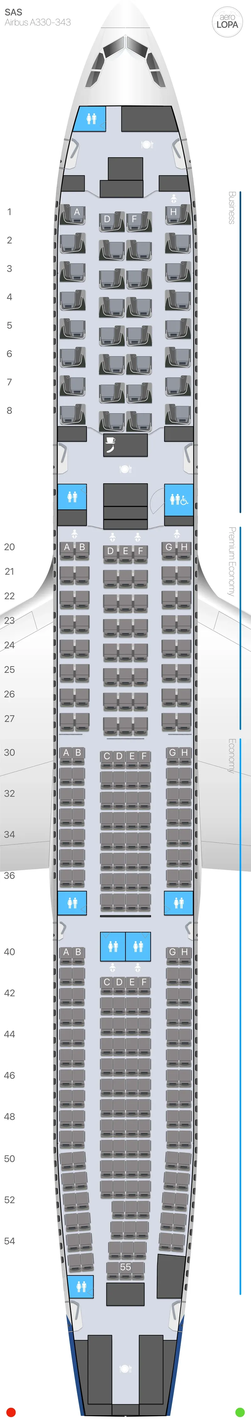 sk-333-2 seat map