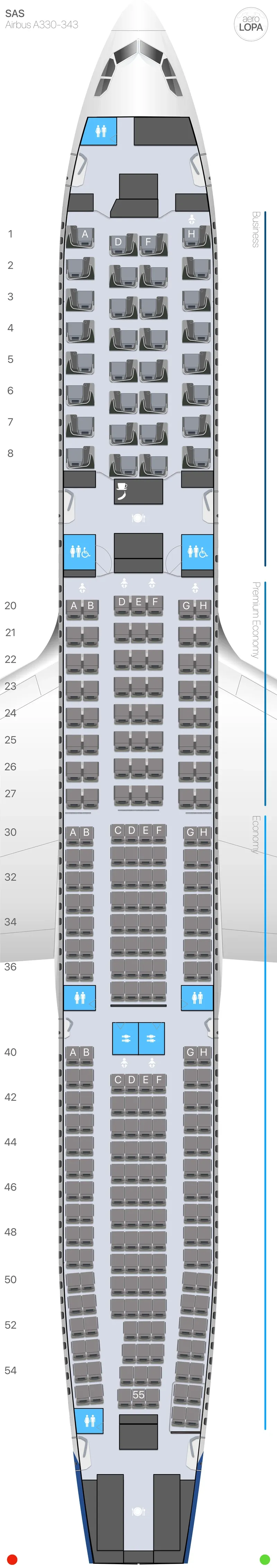 sk-333-2 seat map