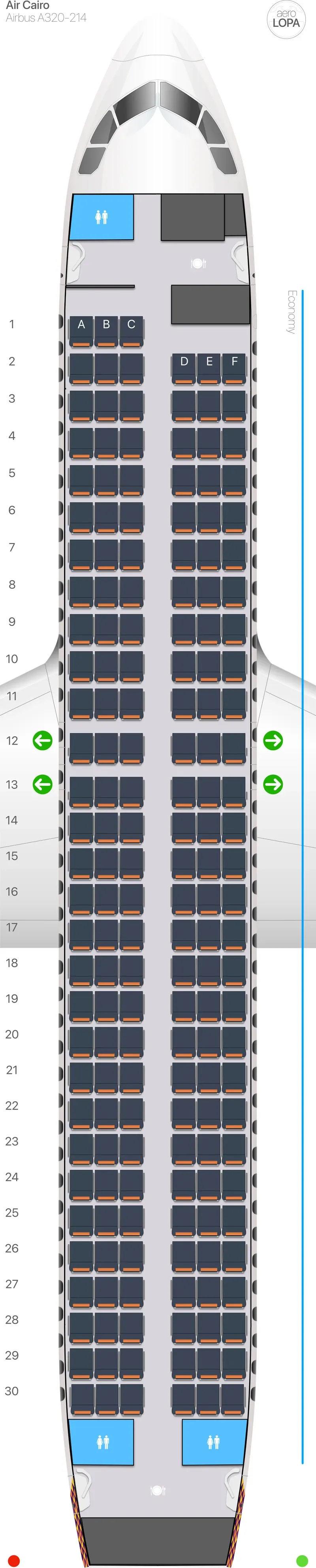 sm-320-1 seat map