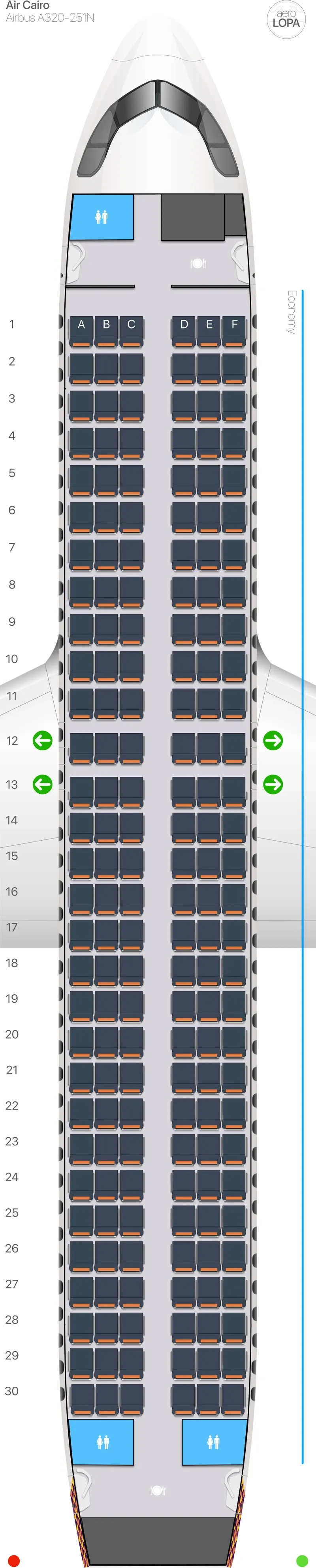 sm-32n-1 seat map