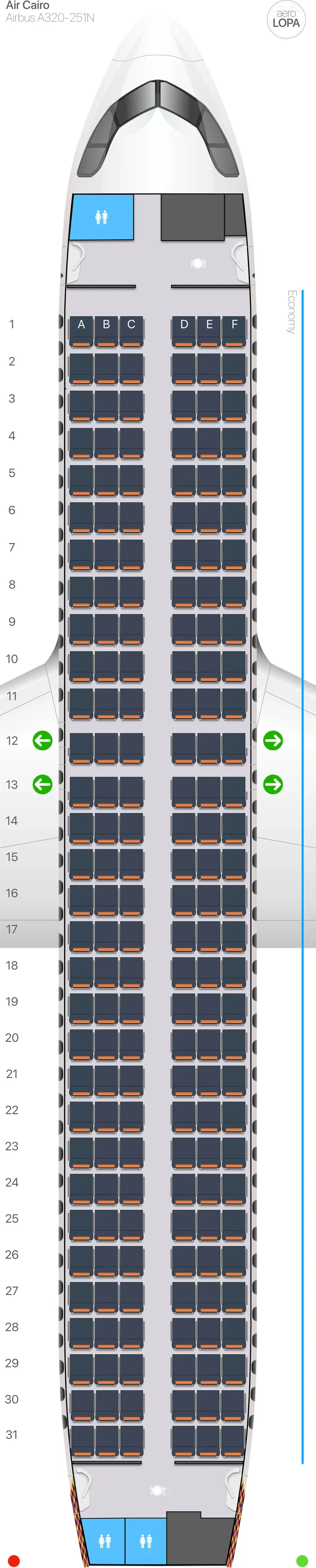 sm-32n-2 seat map