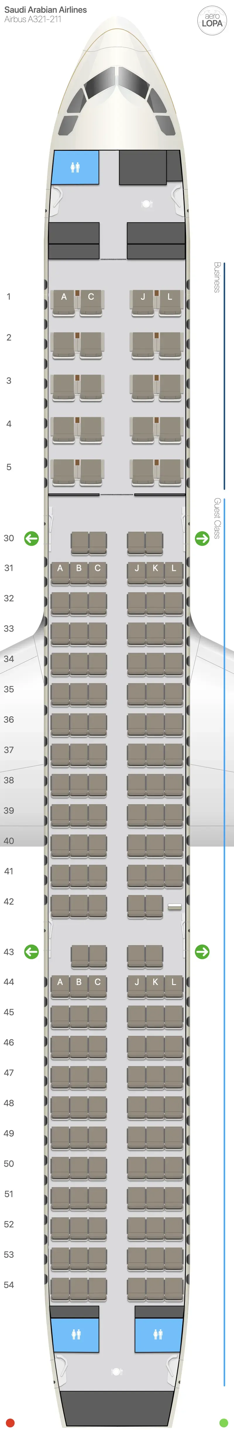 sv-321 seat map