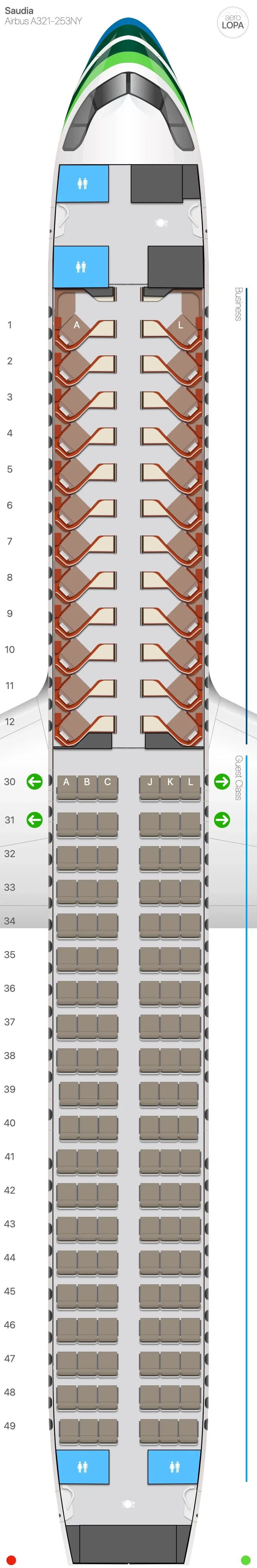 sv-32q-2 seat map