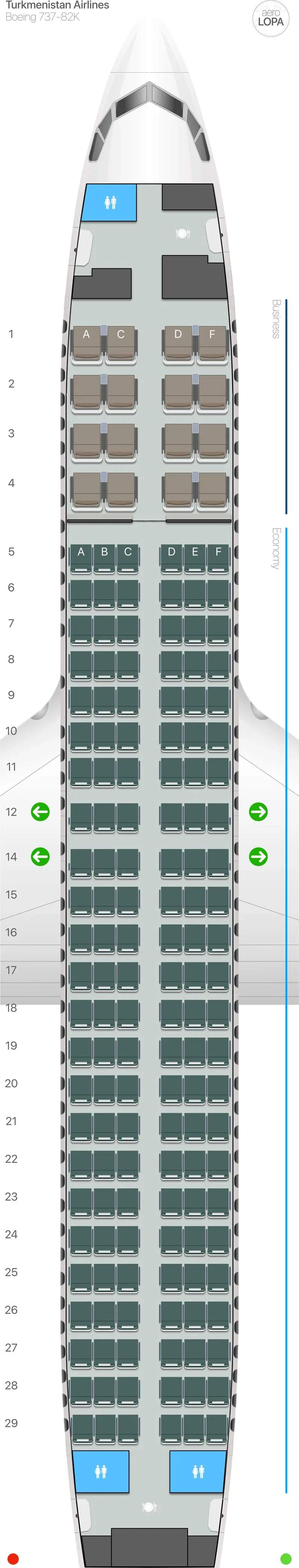 t5-738 seat map