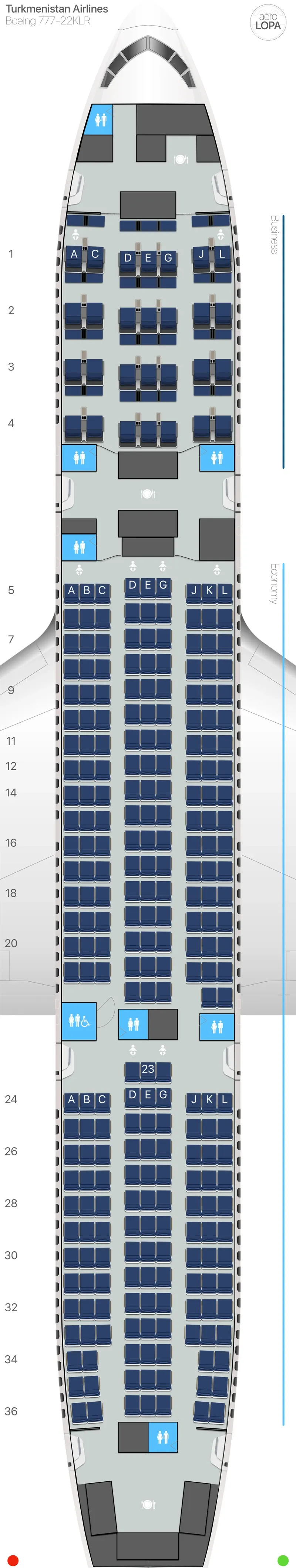 t5-77l seat map