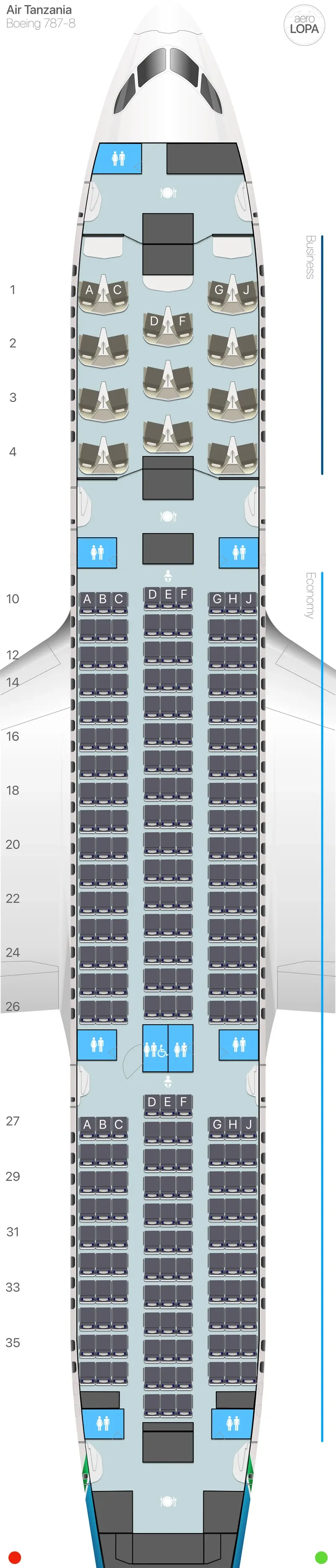 tc-788 seat map