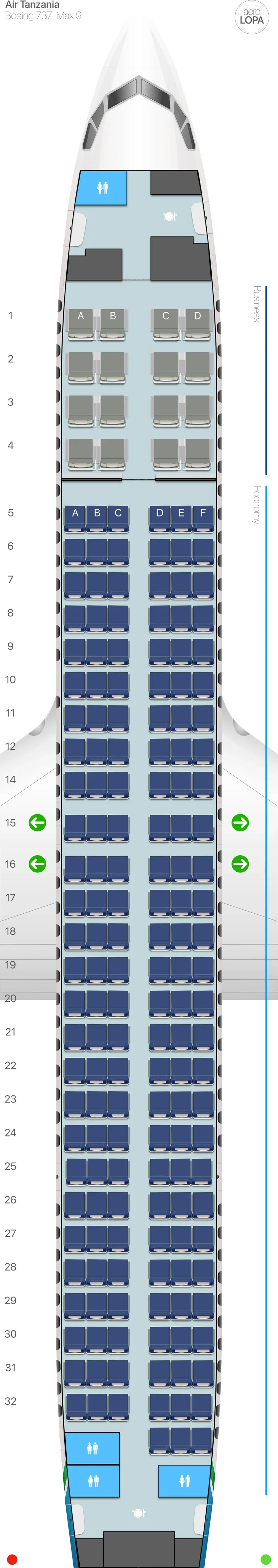 tc-7m9 seat map