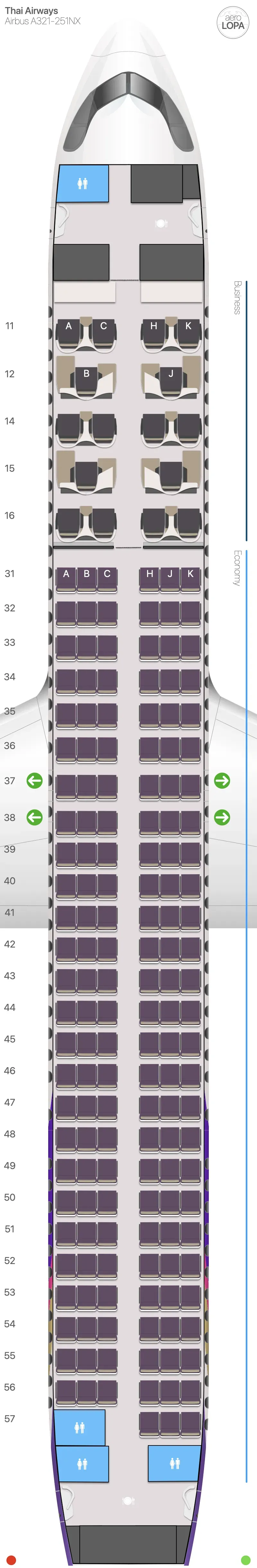 tg-32q seat map