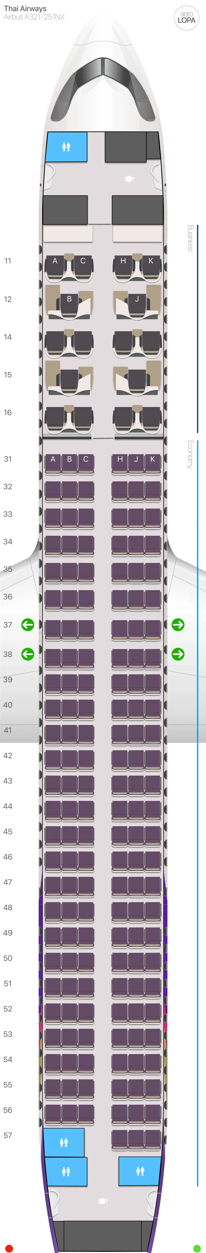 tg-32q seat map