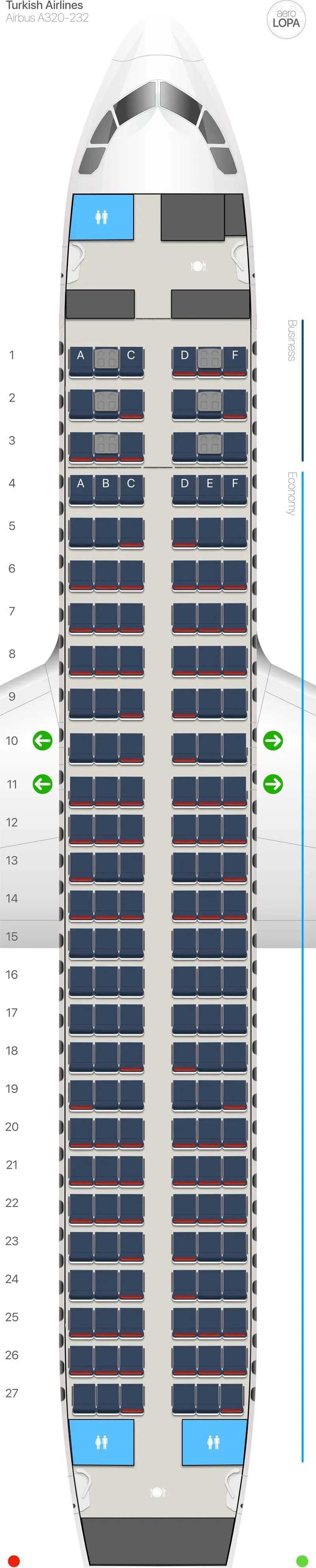 tk-320-4 seat map