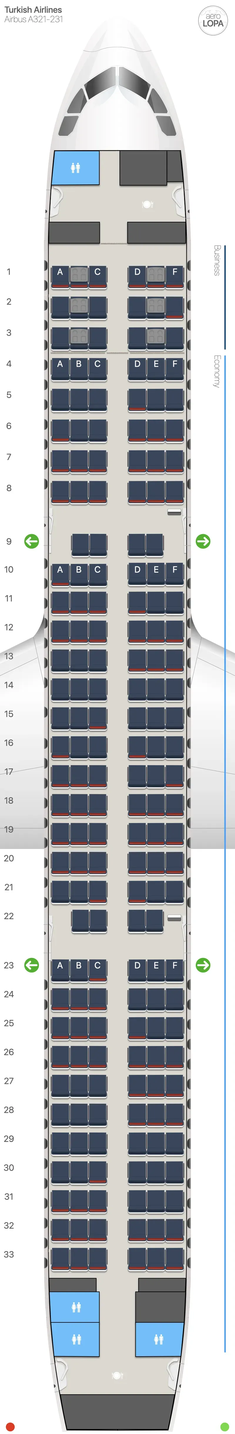 tk-321-1 seat map
